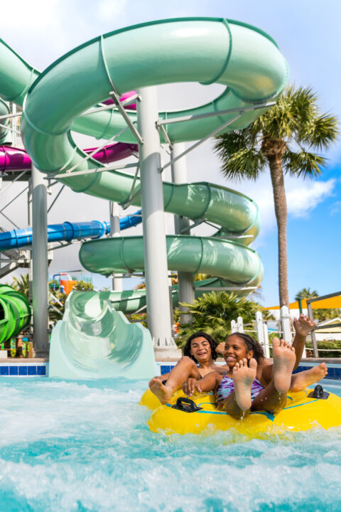 Man o' War at Summer Waves Water Park on Jekyll Island